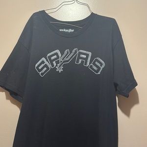 San Antionio Spurs NBA Black t shirt men large